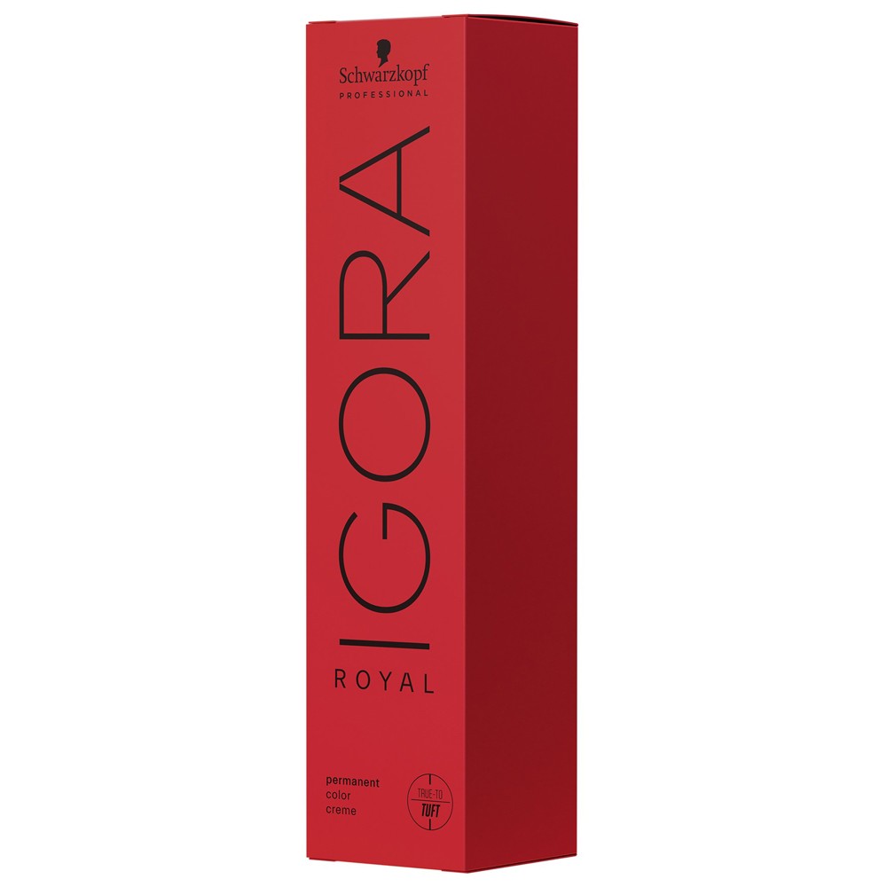 Schwarzkopf - Tinte Permanente Igora Royal 6-6 Rubio Oscuro Marrón 60 ml