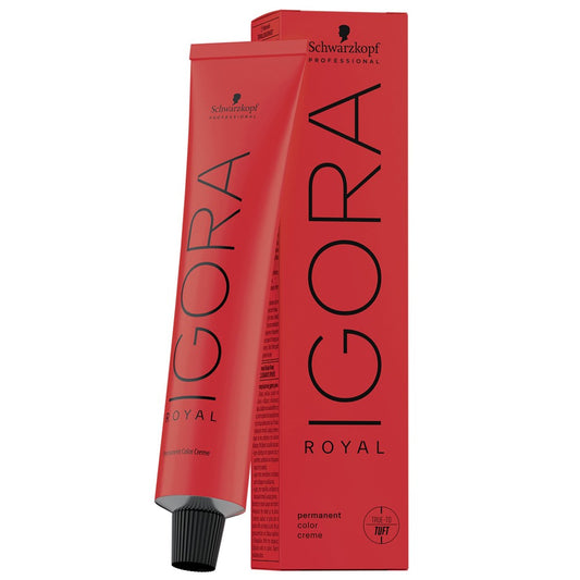 Schwarzkopf - Tinte Permanente Igora Royal 7-4 Rubio Medio Beige 60 ml