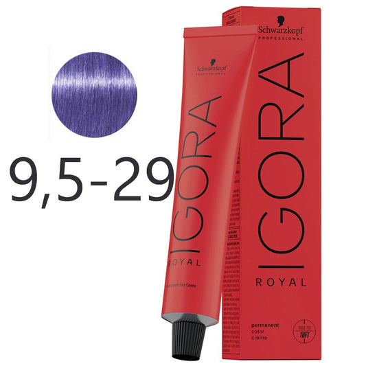 Schwarzkopf - Tinte Permanente Igora Royal 9,5-29 Lavanda Pastel 60 ml