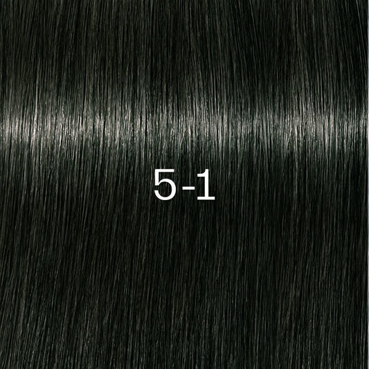 Schwarzkopf - Tinte sin Amoniaco Igora Zero AMM 5-1 Castaño Claro Ceniza 60 ml