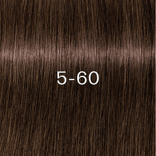 Schwarzkopf - Tinte sin Amoniaco Igora Zero AMM 5-60 Castaño Claro Chocolate Natural 60 ml