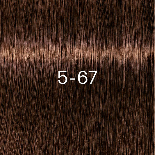 Schwarzkopf - Tinte sin Amoniaco Igora Zero AMM 5-67 Castaño Claro Chocolate Cobrizo 60 ml