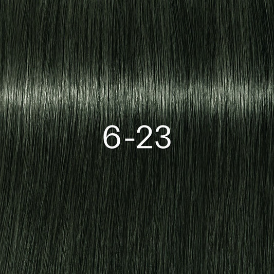 Schwarzkopf - Tinte sin Amoniaco Igora Zero AMM 6-23 Rubio Oscuro Humo Mate 60 ml
