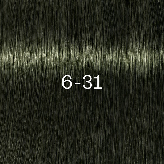 Schwarzkopf - Tinte sin Amoniaco Igora Zero AMM 6-31 Rubio Oscuro Mate Ceniza 60 ml