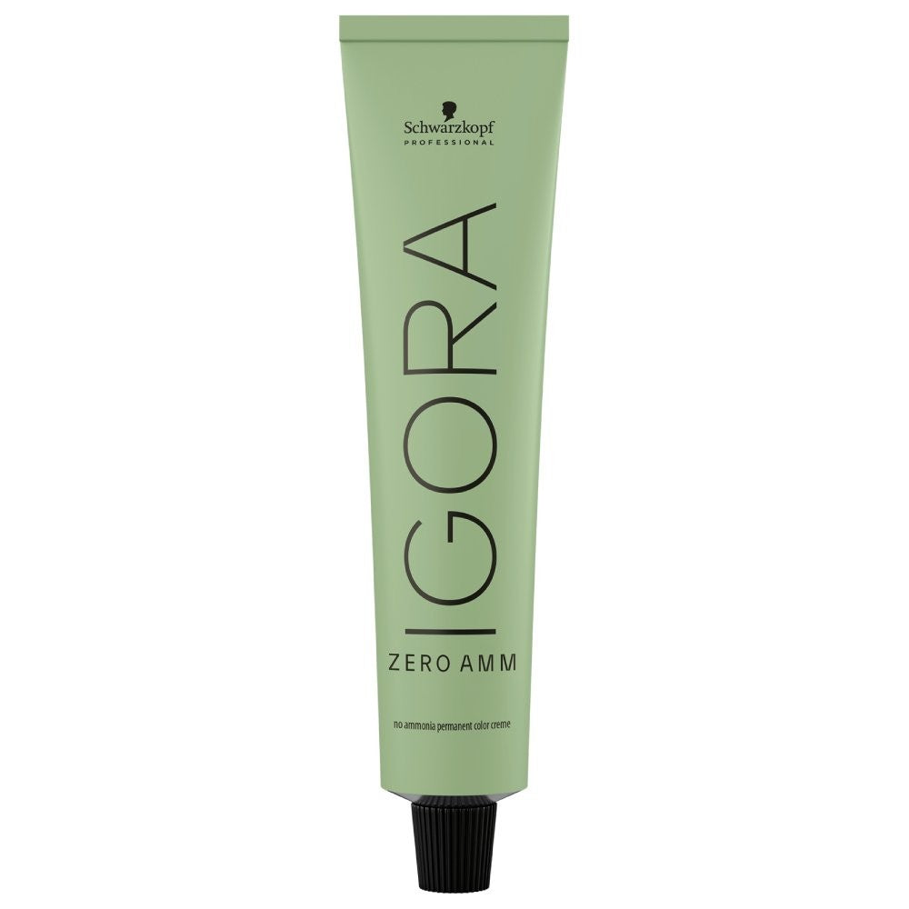 Schwarzkopf - Tinte sin Amoniaco Igora Zero AMM 7-55 Rubio Medio Dorado Intenso 60 ml