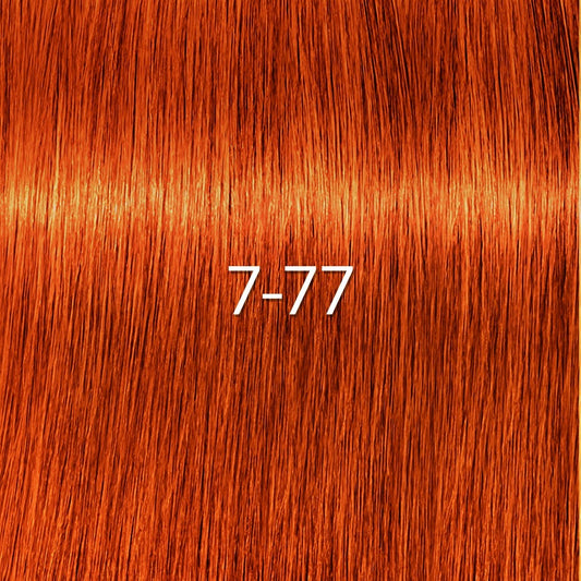 Schwarzkopf - Tinte sin Amoniaco Igora Zero AMM 7-77 Rubio Medio Cobrizo Intenso 60 ml