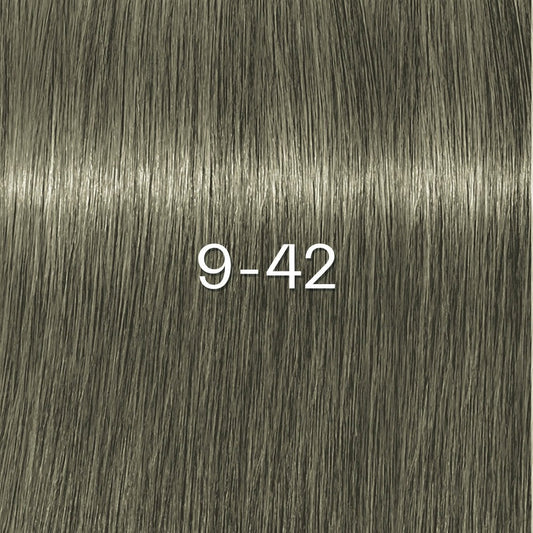 Schwarzkopf - Tinte sin Amoniaco Igora Zero AMM 9-42 Rubio Muy Claro Beige Humo 60 ml