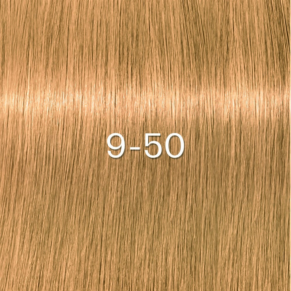 Schwarzkopf - Tinte sin Amoniaco Igora Zero AMM 9-50 Rubio Muy Claro Dorado Natural 60 ml