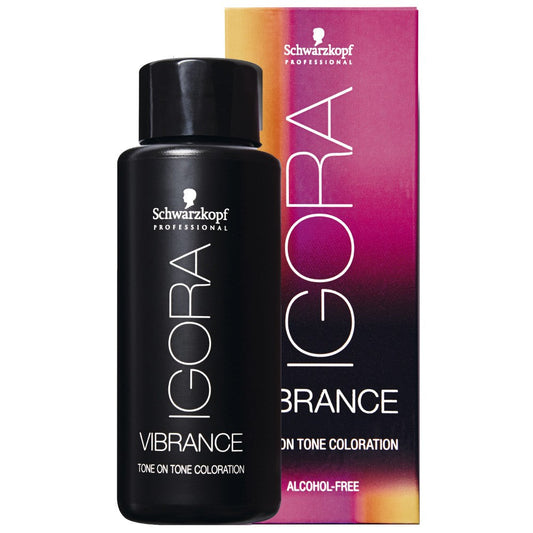 Schwarzkopf - Tonalizador Igora Vibrance 7-57 Rubio Medio Dorado Cobrizo 60 ml
