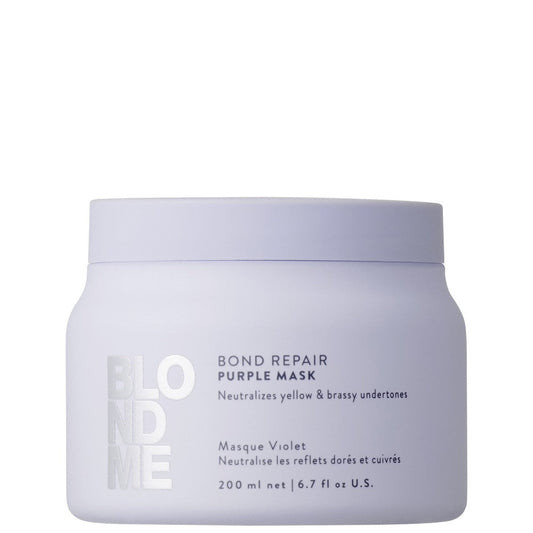 Schwarzkopf - Tratamiento Morado BlondMe Bond Repair Purple Mask 200 ml