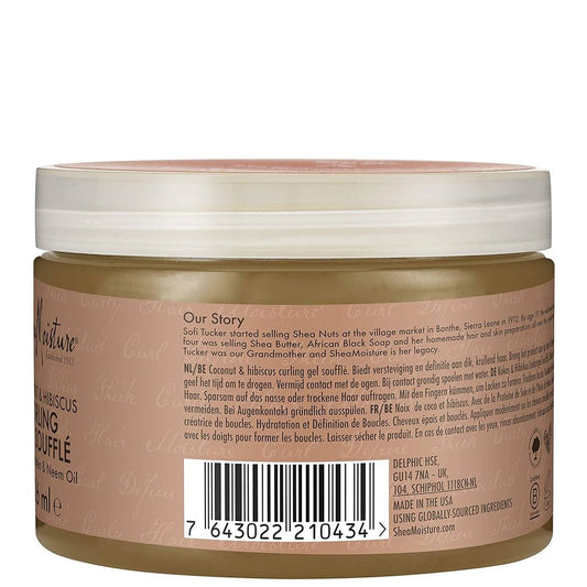 Shea Moisture - Gel Para Rizos Coconut & Hibiscus Curling Gel Souflé 326 ml