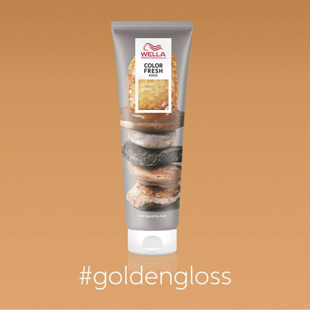 Wella - Mascarilla de Color - Color Fresh Golden Gloss 150 ml