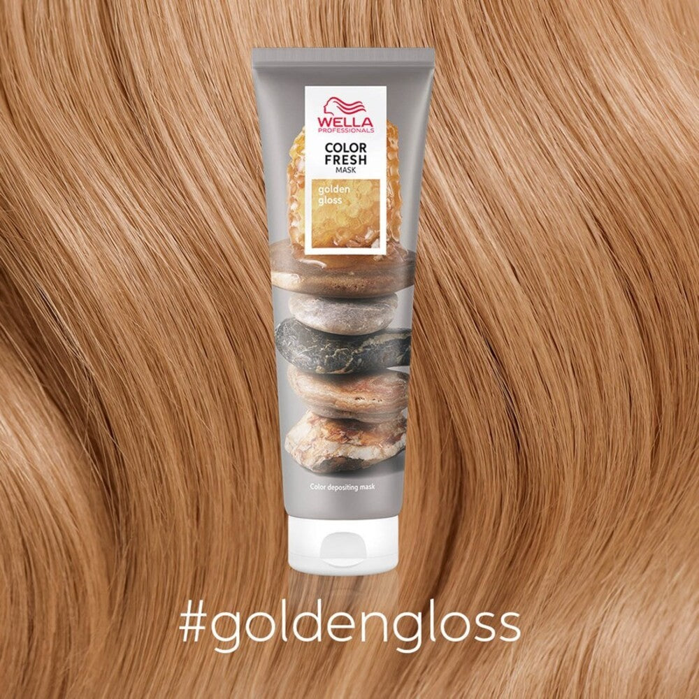 Wella - Mascarilla de Color - Color Fresh Golden Gloss 150 ml