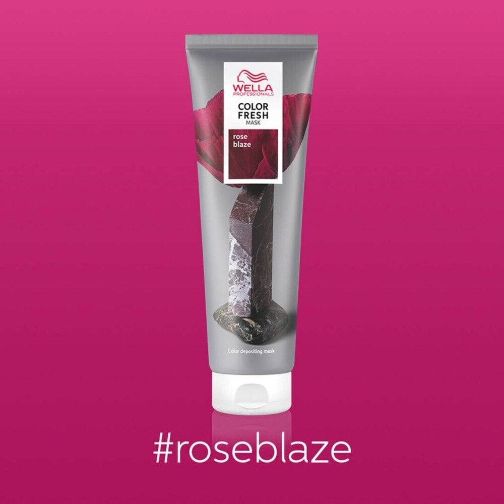 Wella - Mascarilla de Color - Color Fresh Rose Blaze 150 ml