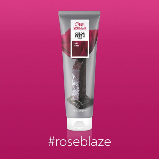 Wella - Mascarilla de Color - Color Fresh Rose Blaze 150 ml